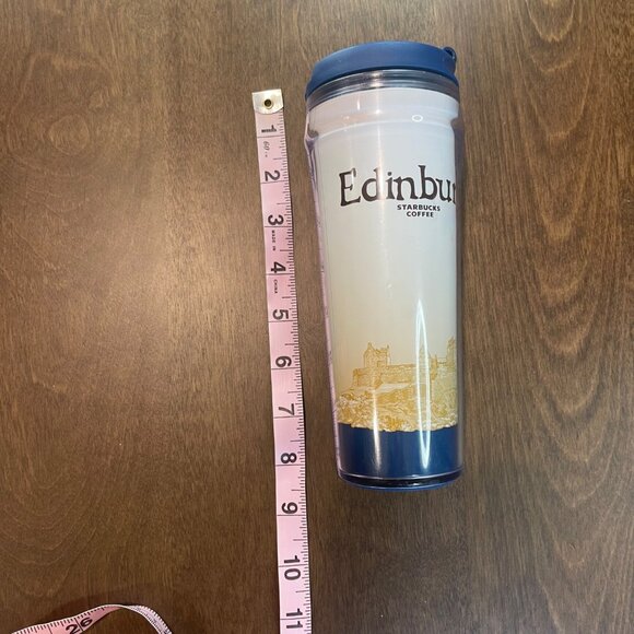 Starbucks Edinburgh Global Icon Collection Tumbler Travel Mug 12 oz. 2009 - Picture 4 of 13